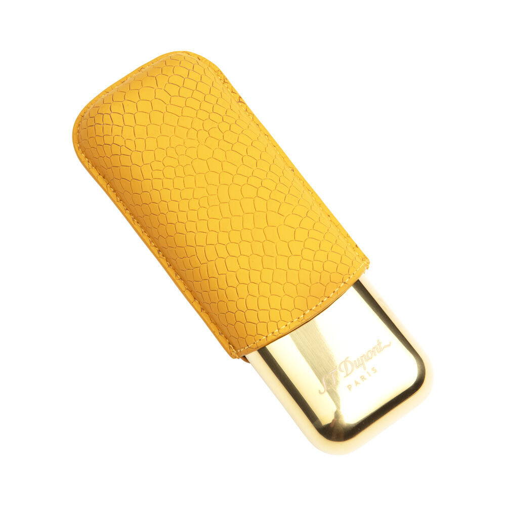 View product media 3STCSHG Honey Golden 2 Cigar Case, , jrcigars 2